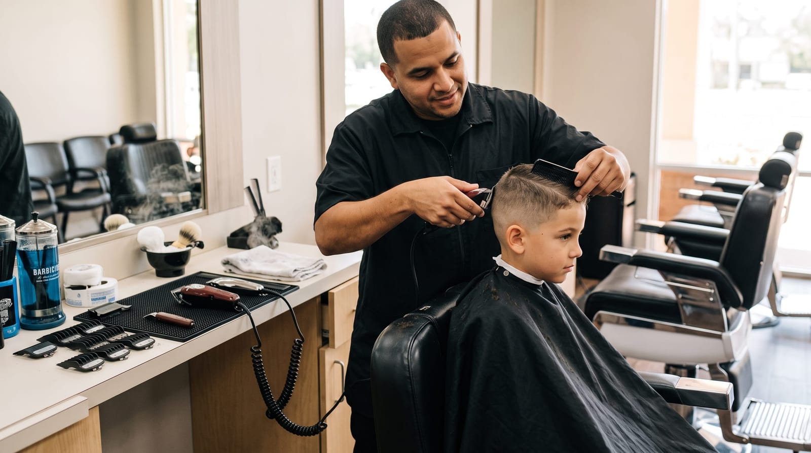 Kid's Haircut Design: What to Expect at a Professional Barbershop